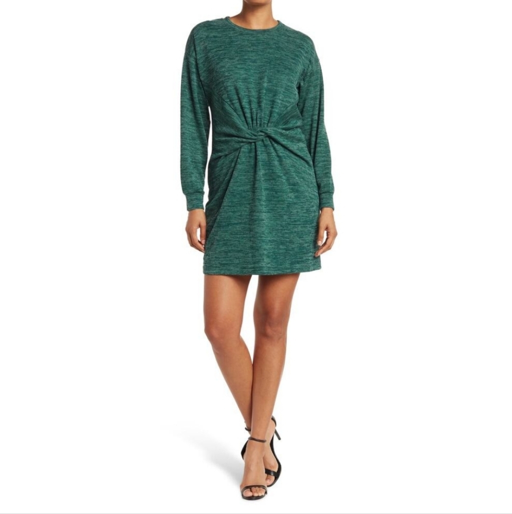 NWT Stitchdrop | Long Sleeve Twist Front Dress